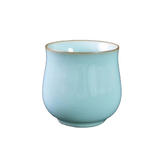 建盏陶瓷汝窑女士高级感主人杯单杯女高档个人专用收藏级