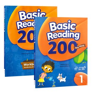 美国compass少儿英语教材key words Basic Reading 200 400 800 1200词阅读课程 单词提高积累 加强读写能力高频词阅读常见词阅读