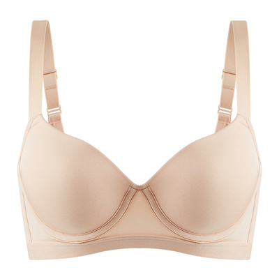 内衣女薄款大胸显小无痕