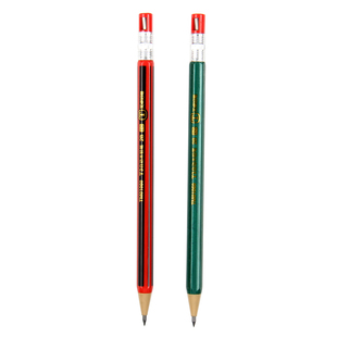 2.0自动铅笔天卓粗头免削杆小学生用黑铅2b铅芯卡通可爱写字笔尾可以削的自动笔写不断无毒2比活动铅可换芯