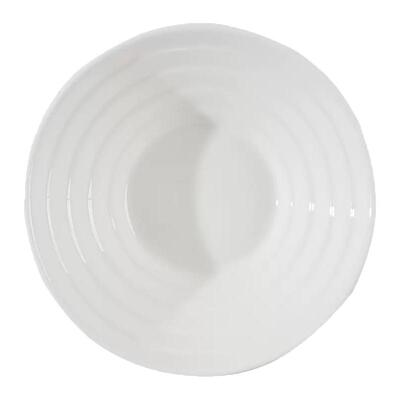 【18.8四个装！】陶瓷纯白斗笠碗拉面碗大号饭碗面条碗汤碗沙拉碗