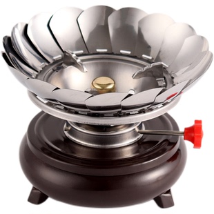 户外茶炉烧环保油矿物油泡茶便携防风酒精炉煮茶器空气灯煮茶套装