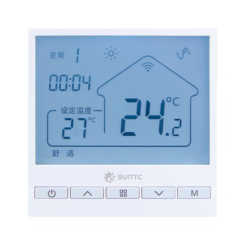 鑫源水地暖壁挂炉温控器天燃气锅炉开关WIFI智能远程无线控制面板