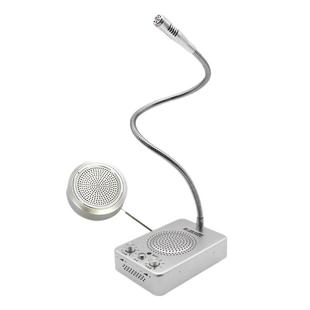 德顺237 窗口双向对讲机银行医院车站柜台售票话筒档口对话扩音器