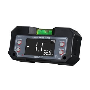 禾木高精度数显倾角仪盒双轴带磁电子水平仪激光水平尺角度测量仪