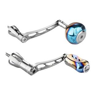 GOMEXUS革梦士路亚纺车轮钛合金单摇臂渔轮达亿瓦改装配件