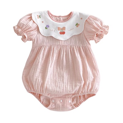 无注册商标婴儿夏季薄款连身衣