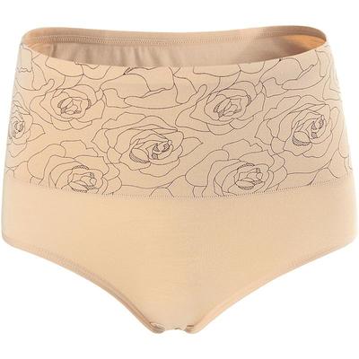 ab内衣女士高腰抗菌平角裤