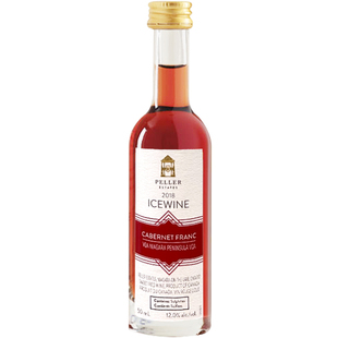 加拿大进口Peller皮勒桃红冰酒红葡萄酒果酒女士甜酒50ml尝鲜装