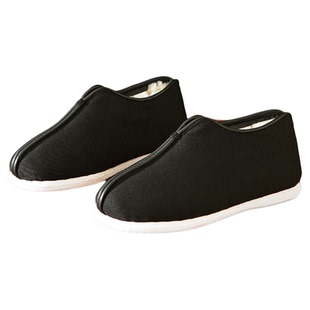 内联升棉鞋男手工千层底羊毛安棉时尚保暖休闲布鞋送礼佳品8329A