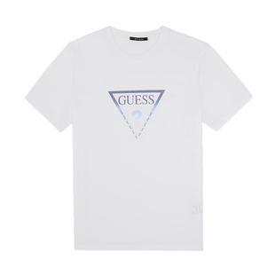 GUESS男简约宽松字母LOGO重磅圆领短袖T恤上衣MN2K8406K