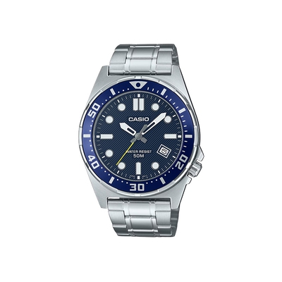 卡西欧官方旗舰店MTD-135D潜水员复古时尚指针运动手表男CASIO