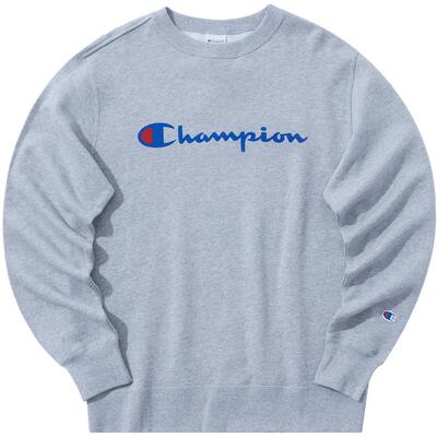 champion刺绣宽松连帽卫衣