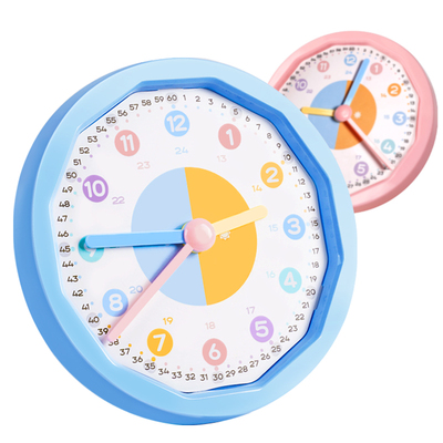 三针联动儿童钟表教学用学习器