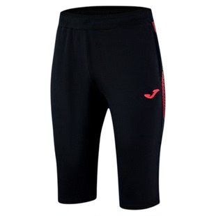JOMA荷马运动七分裤透气速干针织中裤足球训练针织裤子男短裤夏季