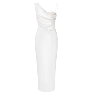 晚礼服2025新款高端大气舞台演出主持人演讲独唱年会连衣裙长款女