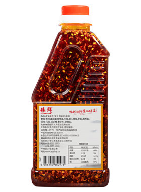 臻鲜油泼辣子凉拌菜辣椒油412g