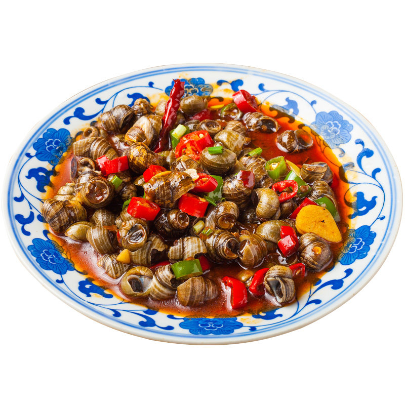 麻辣口味田螺熟食500g