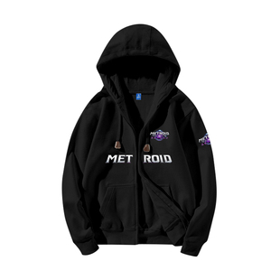 银河战士Prime4超越游戏密特罗德究极4周边开衫卫衣男女连帽外套
