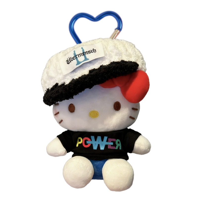 正版权志龙同款衣服helloKitty包包挂件小挂饰毛绒玩偶钥匙扣摆件