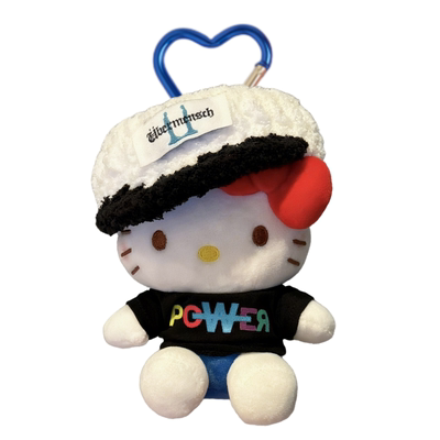 正版权志龙同款衣服helloKitty包包挂件小挂饰毛绒玩偶钥匙扣摆件