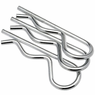 B型销/R型销弹性开口销304不锈钢波浪销R形销子卡销发夹锁销插销