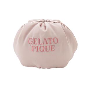gelato pique26春夏新品女收纳包字母缎面旅行便携PWGB262646