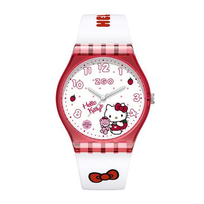 正港ZGO凯蒂猫儿童手表只看时间