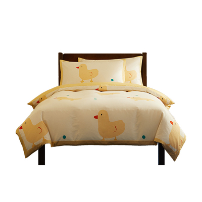 纯棉儿童小鸭子四件套