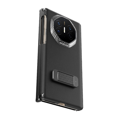 「升级三折叠支架」决色适用华为matexts手机壳新款超薄中轴磁吸防摔三折叠XTs皮质保护套轻奢高级男外壳