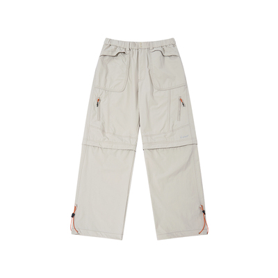 【SALE】NBCT户外运动直筒防泼水伞兵裤春秋可拆卸工装休闲长裤