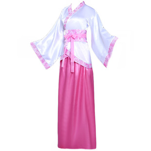 古装唐装汉服女唐朝拖尾贵妃服装婚服仙女装美公主演出服用装古代