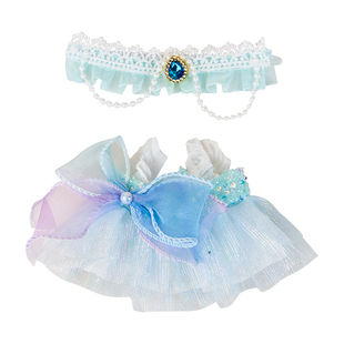 正版棉花娃娃衣服公仔20cm娃衣整套女孩玩偶换装套装公主裙子礼物