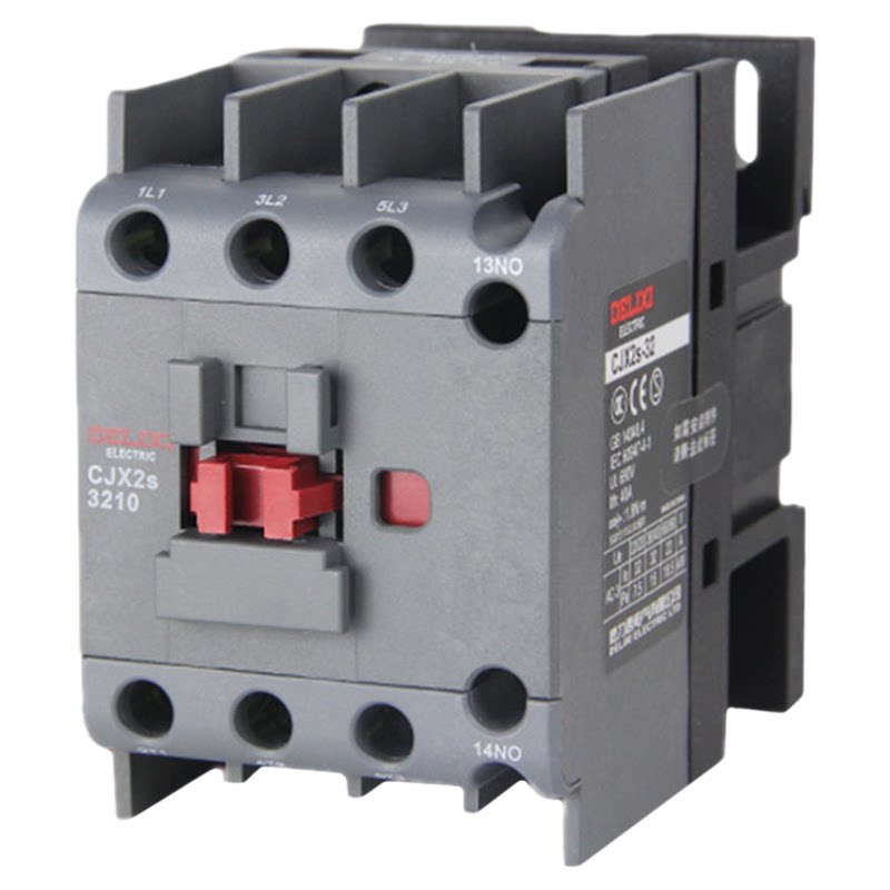 德力西交流接触器开关CJX2s-3211一开一闭3210 220V 380V110V 36V