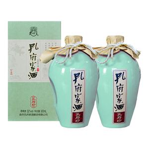 孔府家酒珍瓶装陶瓶高度浓香白酒
