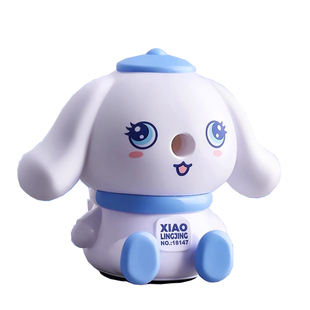 削笔机手摇式削笔器卷笔刀小学生专用转笔刀铅笔刀儿童学习文具用品自动进铅幼儿园卡通手动旋笔绞笔刀刨笔机