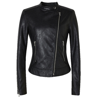 拉链夹克帅气机车短外套