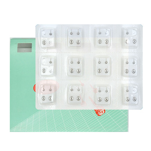 打耳洞神器无痛穿耳器学生专用医用钛钢一次性防过敏防发炎耳钉