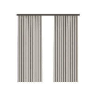 3.3米超高自建房别墅卧室客厅窗帘全遮光2025新款高端羊绒雪尼尔