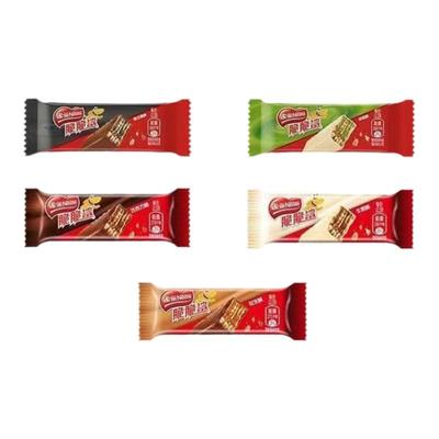 雀巢脆脆鲨威化饼干散装巧克力花生牛奶抹茶味2斤休闲小零食批发