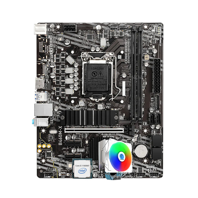 微星B460M/i5 10400F/10600KF/10700KF/i3 10100主板CPU套装二手