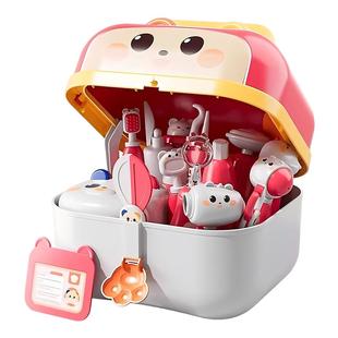 儿童过家家小医生玩具套装女孩听诊器看病医疗箱护士扮演打针宝宝