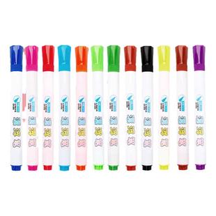 漂浮笔水中画画遇水漂浮儿童水彩笔抖音同款可擦大容量白板笔水性