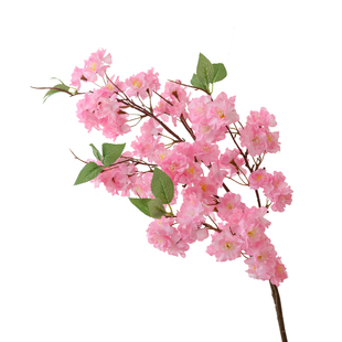 仿真樱花枝婚庆梨花桃花树塑料假花藤条装饰吊顶绢花室内客厅落地
