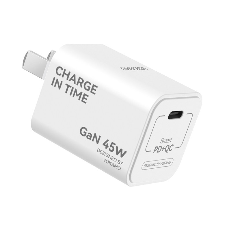 【3C认证】VOKAMO沃咔曼45W适用苹果充电器头iPhone17promax氮化镓快充16一套15手机数据线typec套装插头配件
