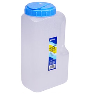 韩国塑料冷水壶家用冷藏用2.5升大容量凉白开水瓶果汁杯带把正品