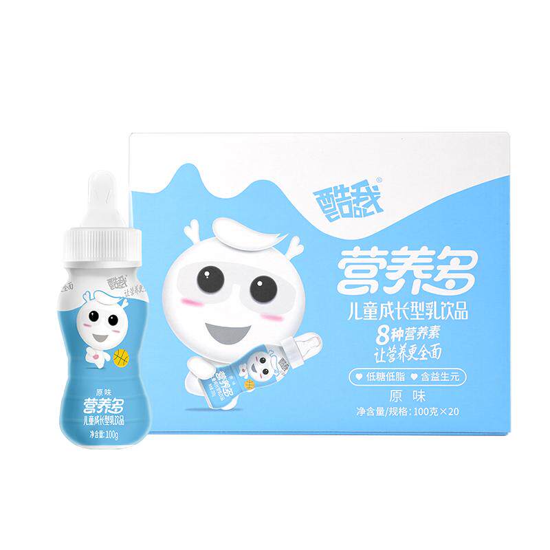 酷我营养多100g整箱20瓶乳饮品