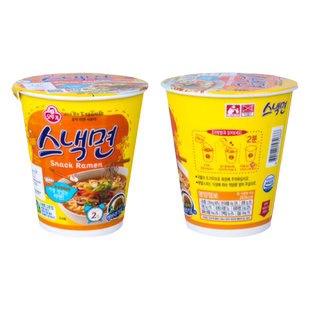 韩国拉面/方便面 不倒翁进口方便面杯62g*5杯 快餐面桶装方便面