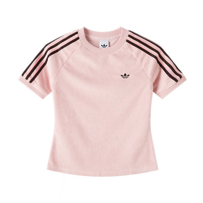 【自营】Adidas阿迪达斯短袖女装新款时尚舒适透气简约T恤KD1410