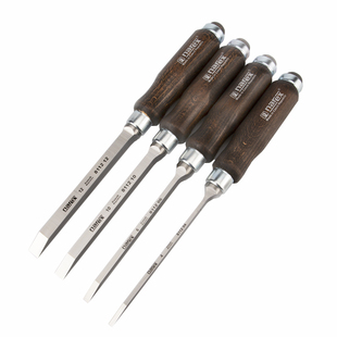 捷克进口Narex榫眼凿套装平凿榫卯制作木工凿子 手工工具海威工场